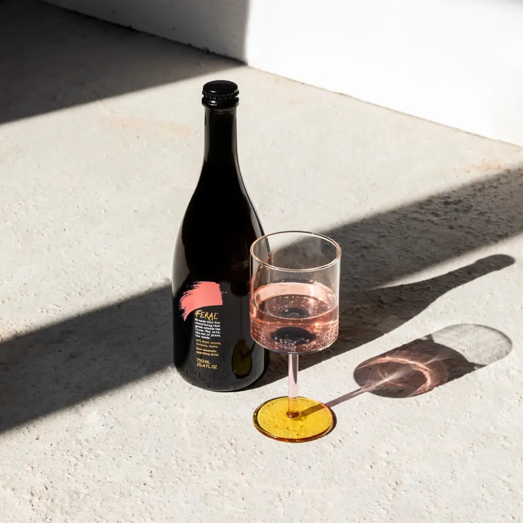 Feral N°5 Pet Nat rosé op basis van gefermenteerd berkensap (0%)