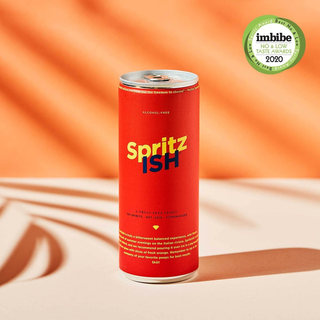 Ish Spritish - alcoholvrije Aperol Spritz
